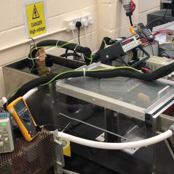 Thruster motors and drives for manned rescue sub, full speed and load testing